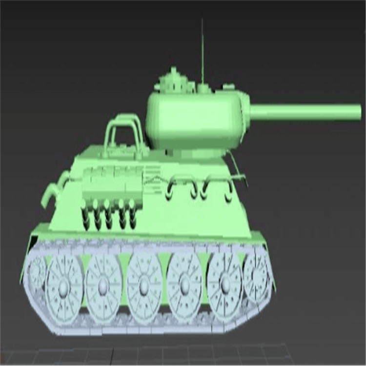 闽清充气军用坦克模型